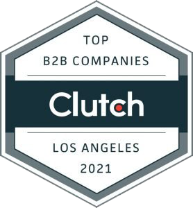 Clutch Top B2B Provider — Los Angeles 2021